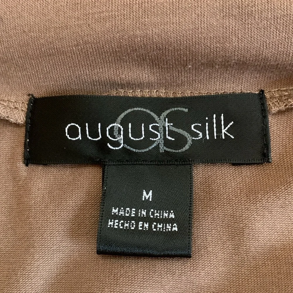 August Silk Open Jacket with draped front - Picture 6 of 16